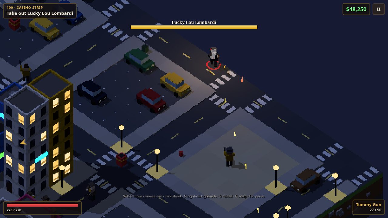 Boss fight on the Casino Strip