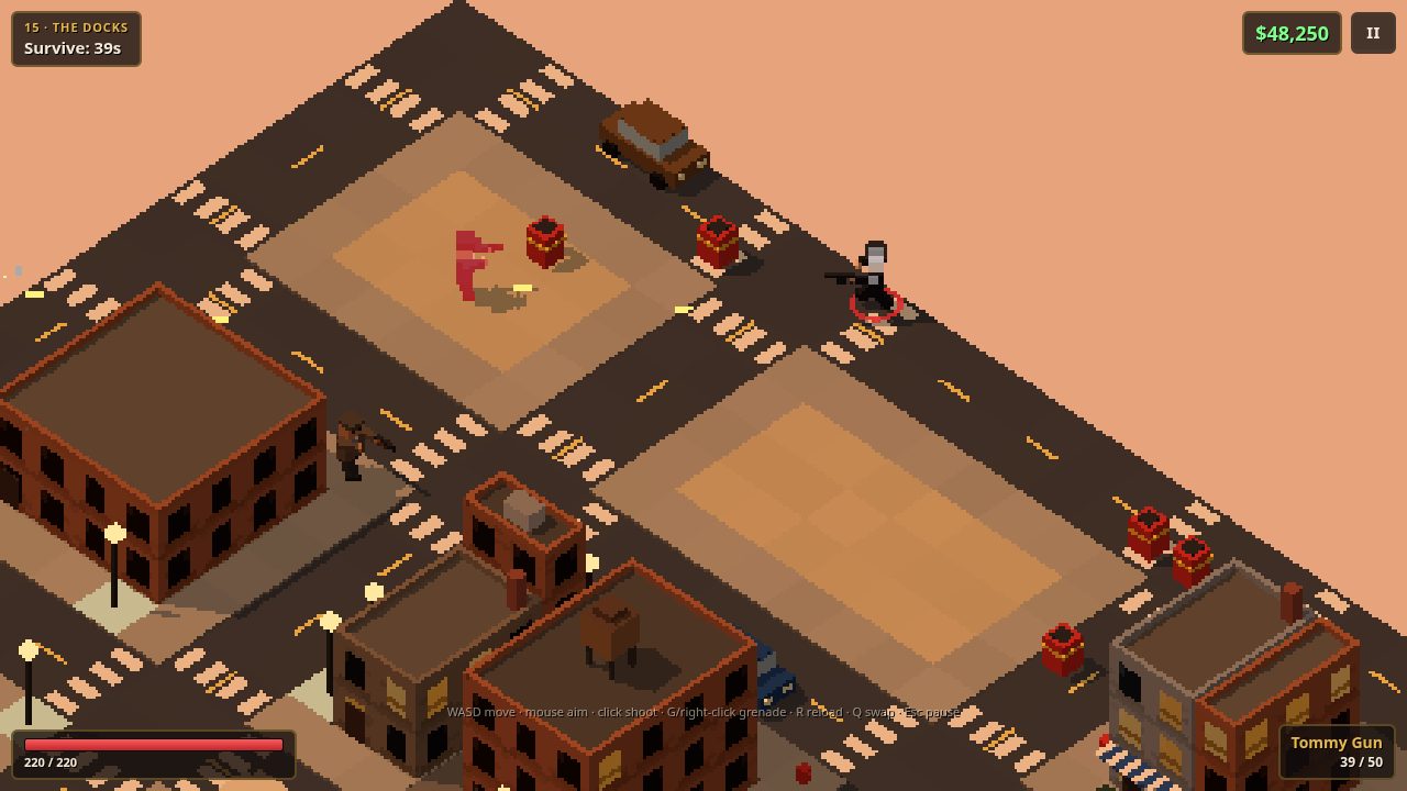Police raid at the Docks