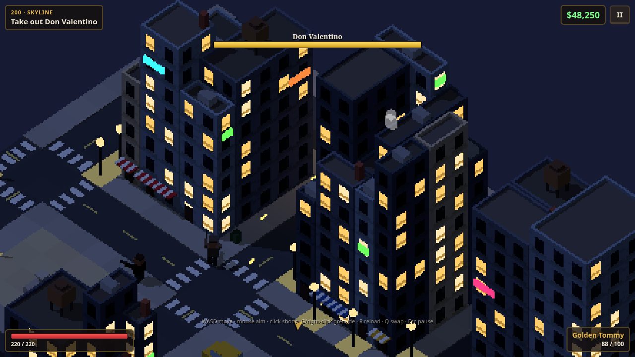 Final fight with Don Valentino on the Skyline